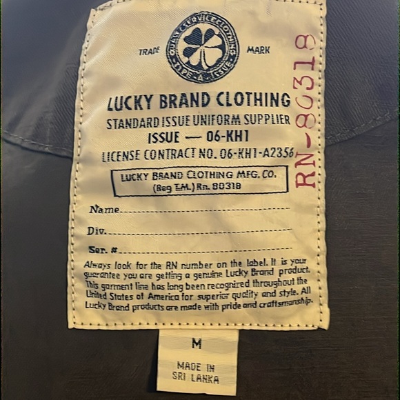 Lucky Brand Women’s Juniors Sz M Cargo Olive Green Jacket - Picture 9 of 10